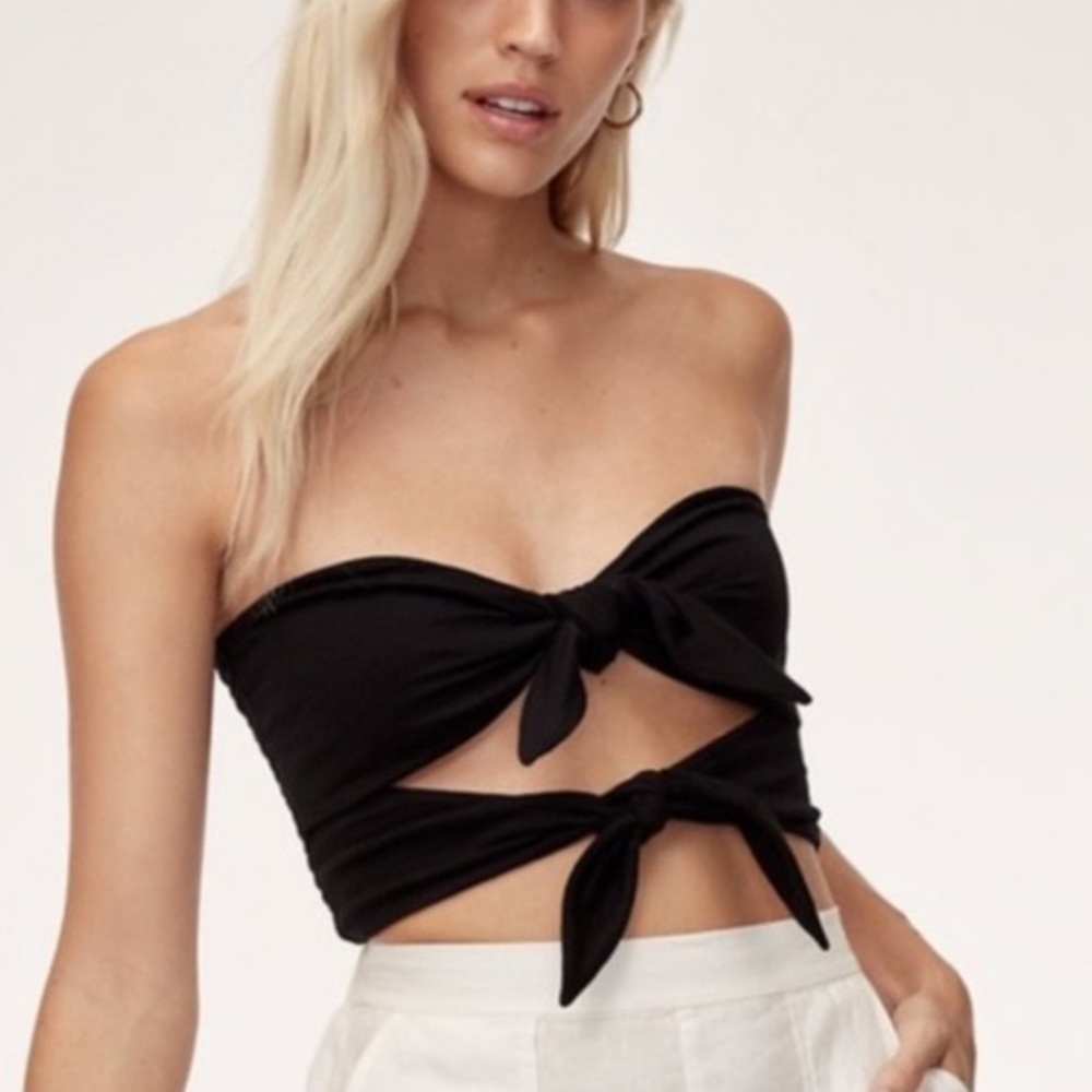 Wilfred Daveny Top - Black